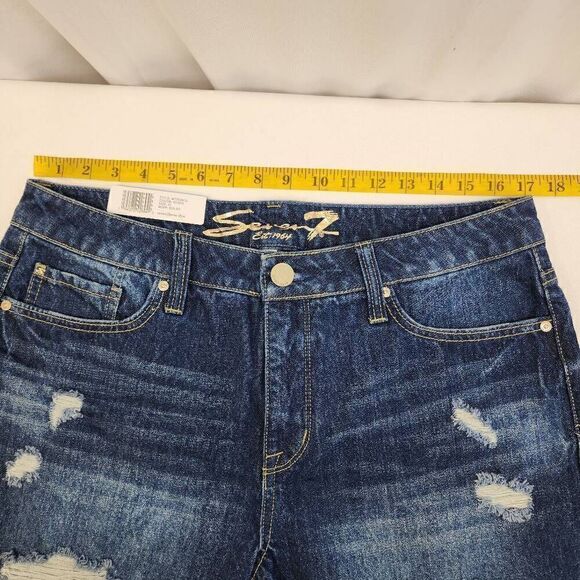 Seven7 Size 10 Women's Weekend Shorts Fray Hem Denim NWT K2 - Picture 3 of 8